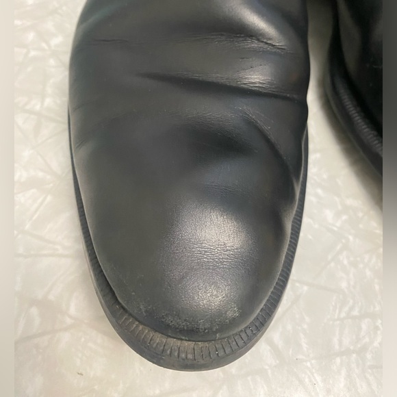 Magnanni Black leather chelsea boots Sz:12 made in Spain - Picture 4 of 12